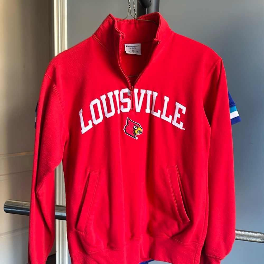 University of Louisville Cardinals quarter zip